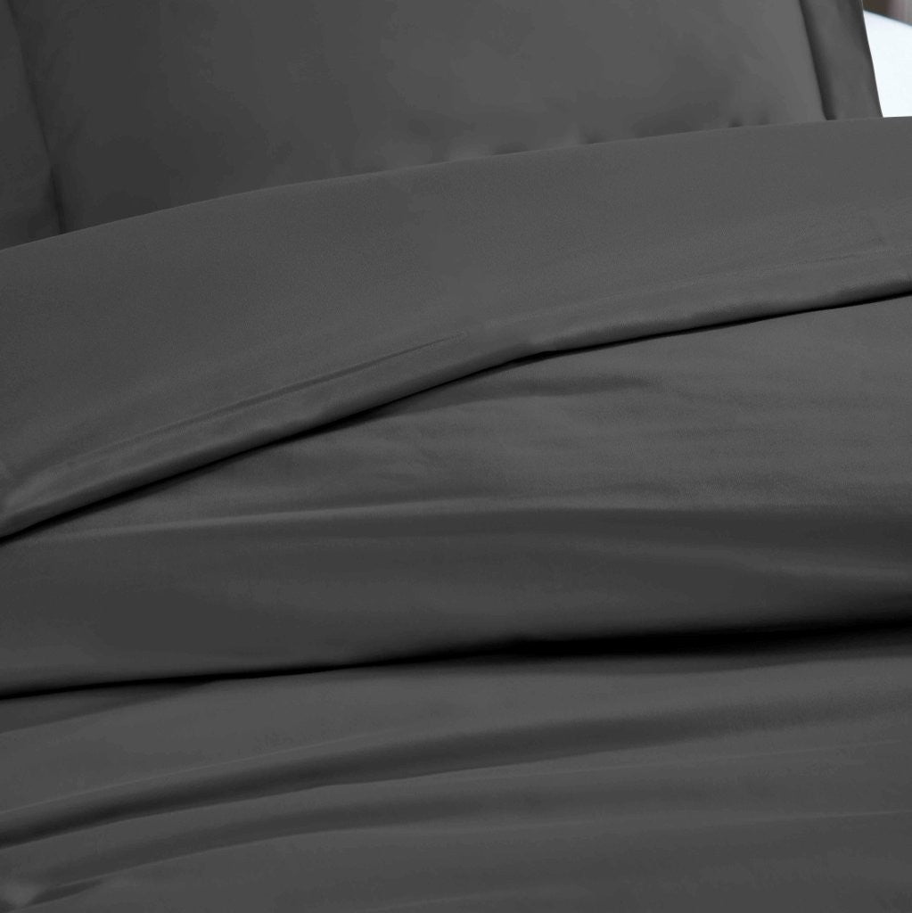 Luxury 1200 Thread Count Egyptian Cotton Duvet Cover Set - King Size, Soft Breathable Bedding for Hotel & Home Use