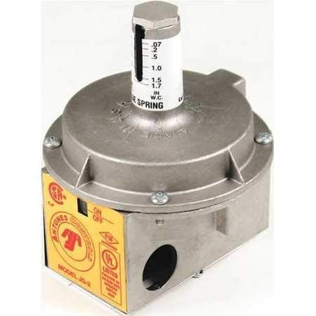 ANTUNES CONTROLS JD-2-BLUE Air Pressure Switch with Blue Spring (Model G0116439) - Ideal for HVAC Systems, Industrial Machinery & Pneumatic Equipment