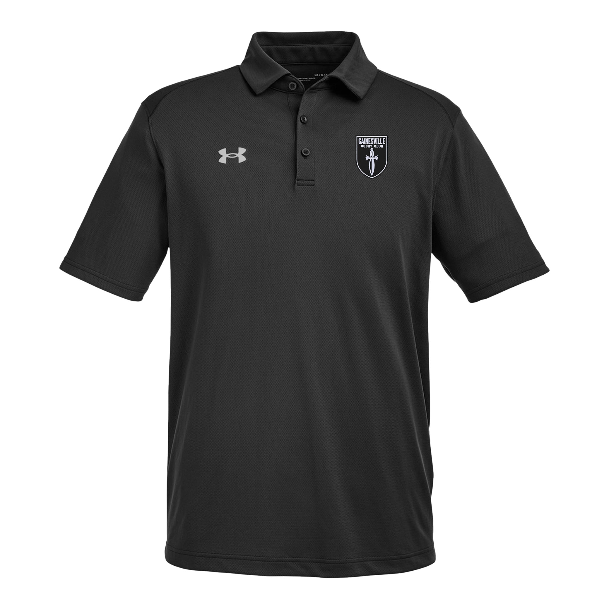 Gainesville Spartans RFC UA Team Tech Polo - Moisture-Wicking Performance Shirt for Rugby & Athletic Training | Men's Breathable Sportswear
