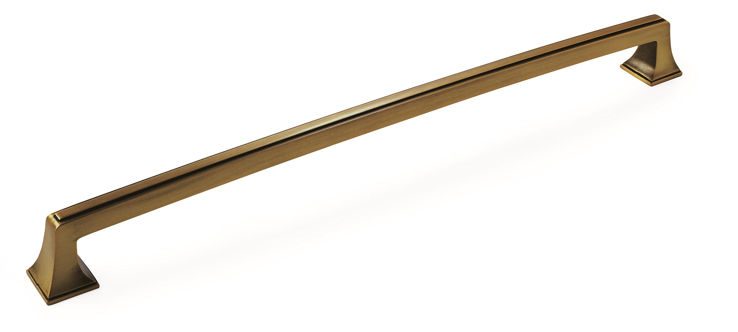 Amerock Mulholland 18 Inch Gilded Bronze Appliance Pull - 1 Pack Cabinet Hardware Drawer Handle for Kitchen & Bathroom Renovation