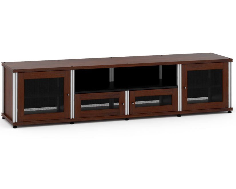Salamander Designs Synergy Model 245 Audio Cabinet - Premium TV Stand with Adjustable Shelves for Home Theater & Living Room Entertainment Systems