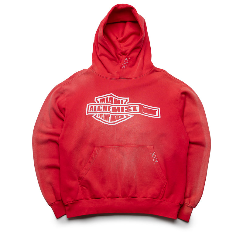 Alchemist Waving Hoodie - Arizona Poppy Print Pullover Sweatshirt | Trendy Streetwear for Men & Women | Perfect for Casual Outings, Music Festivals, and Urban Fashion