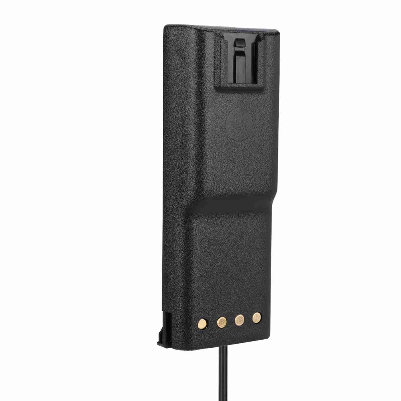 12V Car Battery Adapter for Motorola Radio GP88 GP300 GP600 GTS2000 GTX2000 GTX800 - Low Heat Dissipation & Switch IC Design - Perfect for Emergency Vehicles, Construction Sites & Outdoor Communication