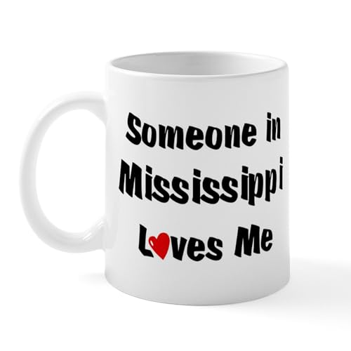 White - Mississippi Loves Me Mug