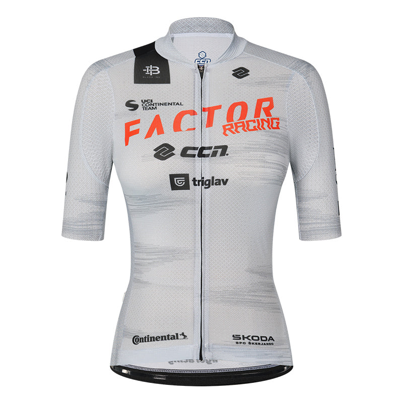 FACTOR RACING UCI Certified Women's Cycling Jersey - Professional Bike Racing Shirt for Women - Perfect for Road Cycling, Training & Competitions