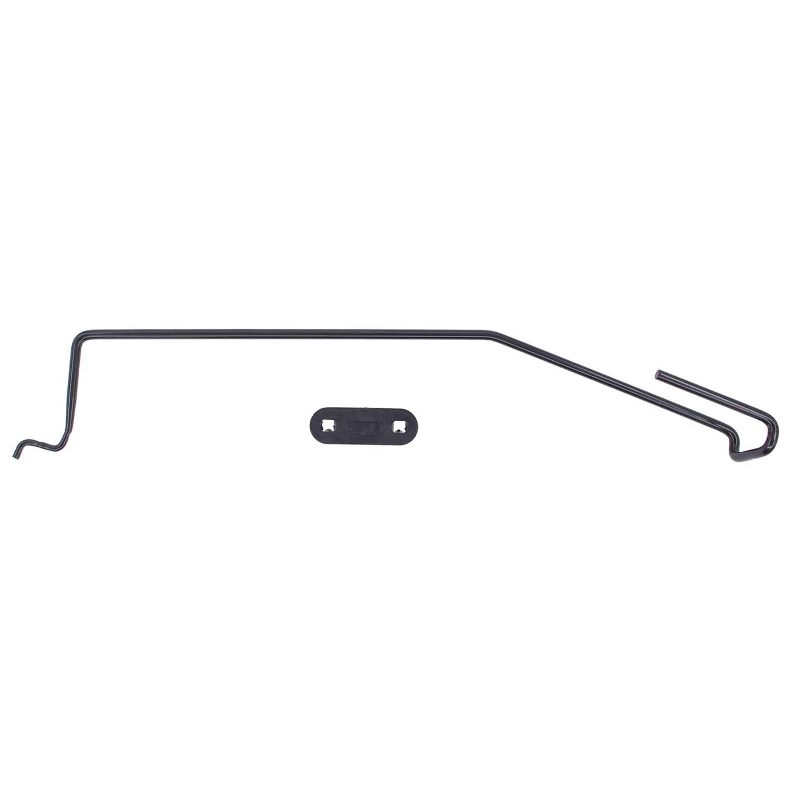Dodge Ram 1500 2500 3500 Hood Latch Striker Holder Kit (2002-2009) - Includes Latch Rod Release Handle & Safety Catch Retainer Clip - OEM 55275843AB 5143056AA 55275850AB - Perfect for Truck Maintenance & Repair