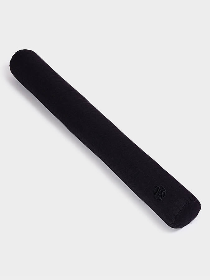 Organic Cotton Yoga Bolster for Spine Alignment - Slim Design for Comfort & Support - Perfect for Yoga Studios, Home Practice, and Meditation