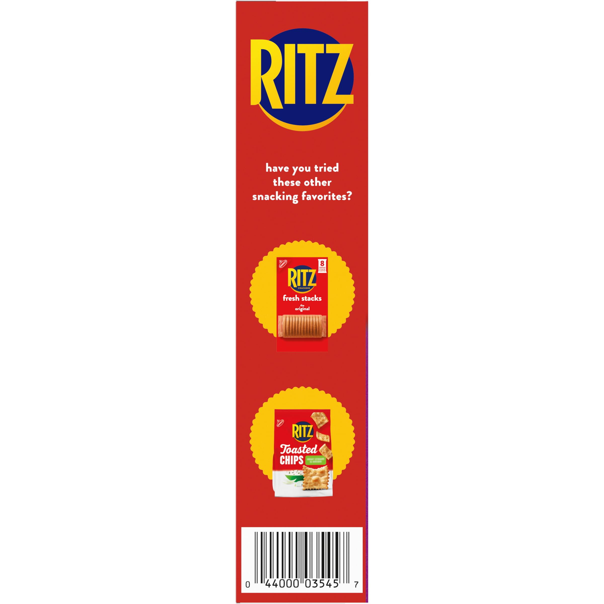 RITZ Bits Cheese Sandwich Crackers - Crunchy Snack for Kids & Adults - Perfect for Lunch Boxes, School, Office & Road Trips - 8.8 oz Pack