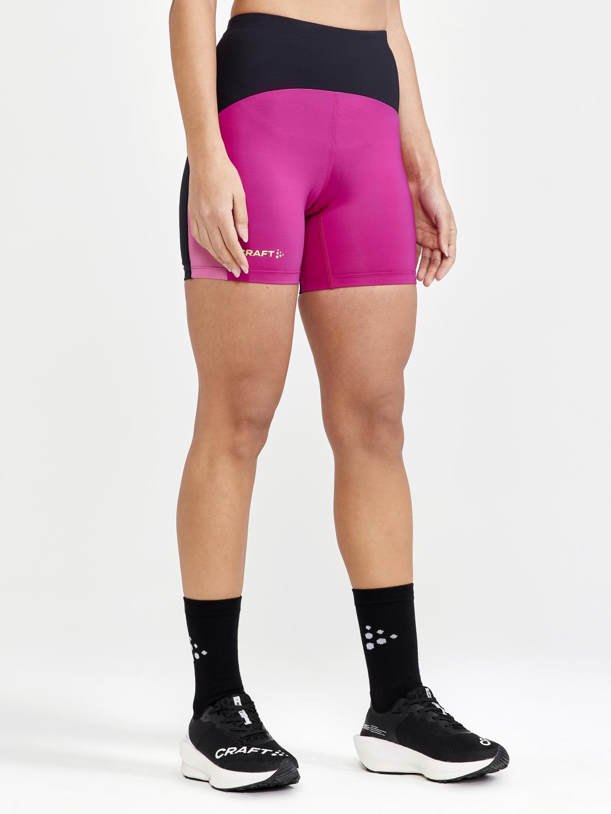 Women's Pro Hypervent Running Short Tights - High-Performance Breathable Workout Leggings for Running, Gym & Yoga