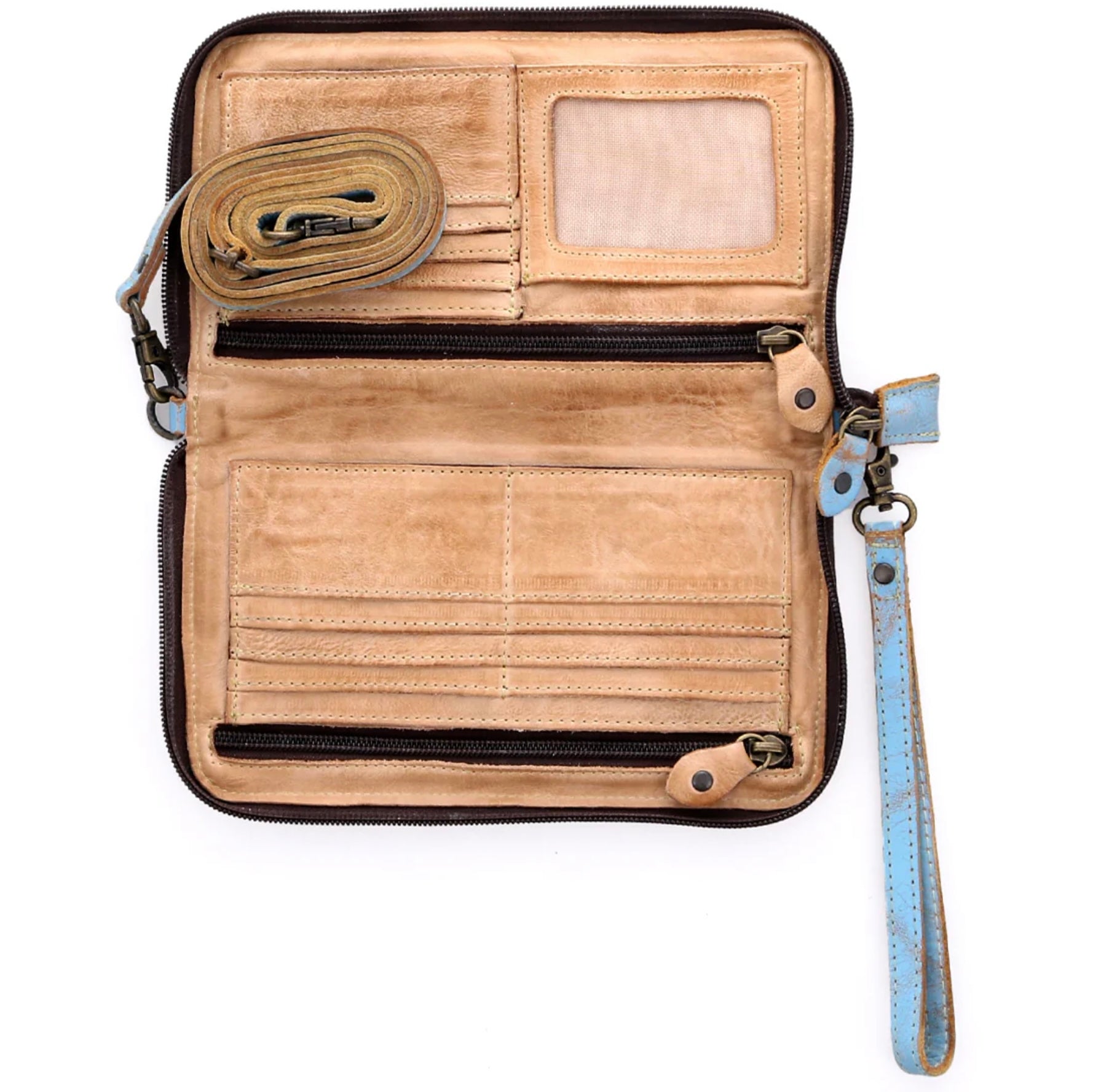 Bed|Stu Templeton II Genuine Leather Crossbody Bag for Women - Stylish & Durable Everyday Purse for Work, Travel & Casual Outings