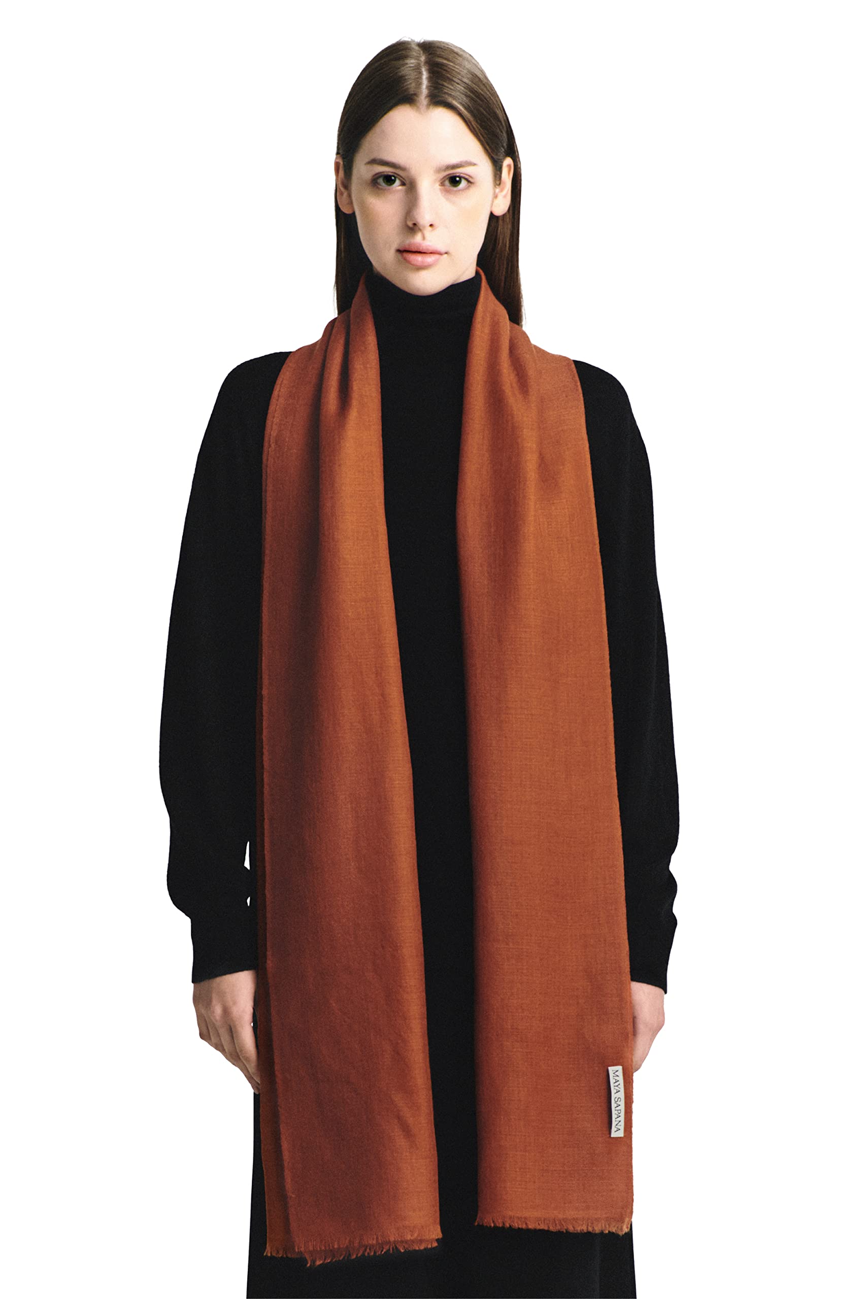 Luxury 100% Himalayan Cashmere Shawl Scarf for Women - Extra Large Soft Woven Wrap Stole | Perfect for Winter Warmth, Evening Events & Gift Giving