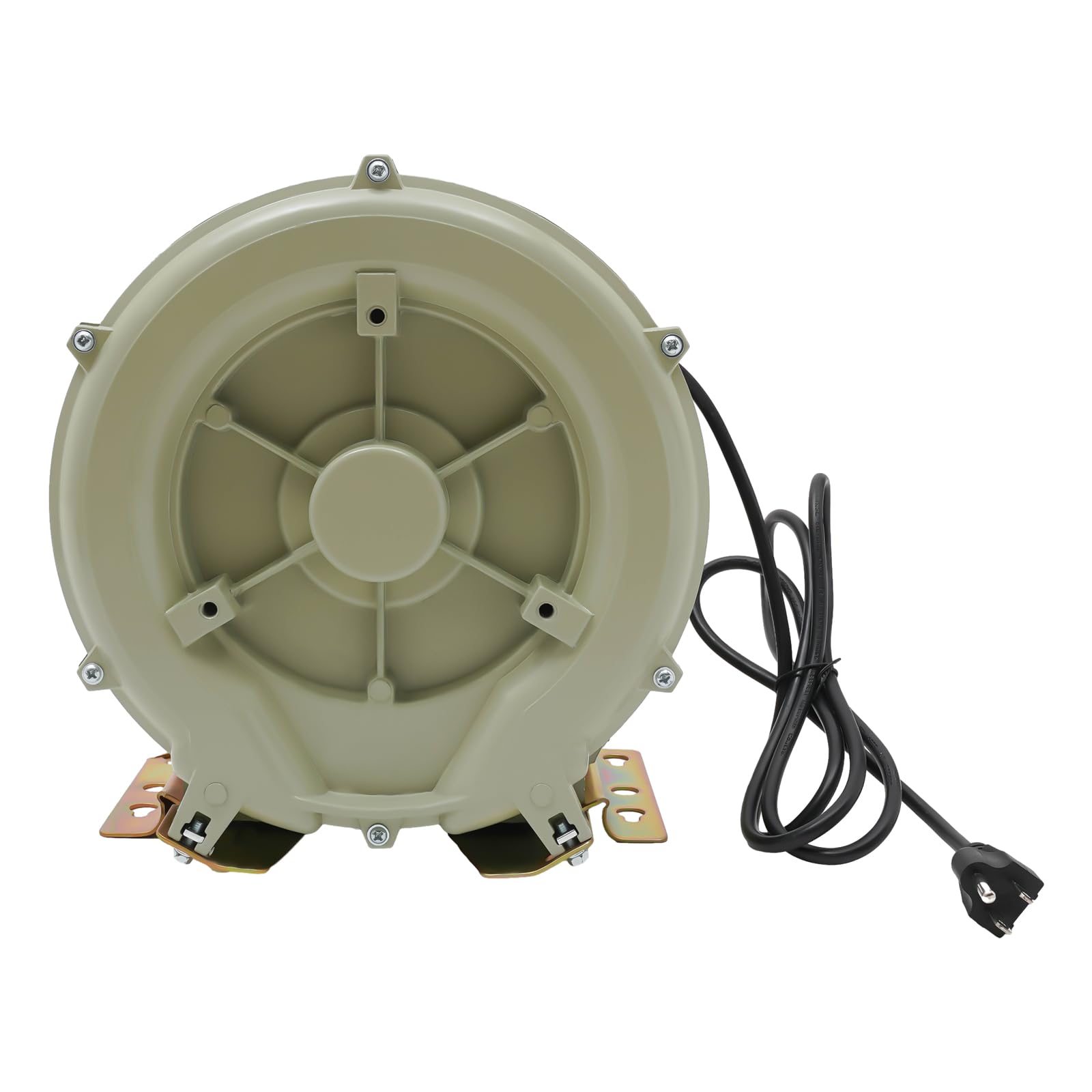 High Pressure 110V 370W 12KPa Industrial Air Pump Blower - Oxygen Aerator for Aquarium, Fish Tank, Pond & Aquaculture | Perfect for Water Aeration, Fish Farming & Hydroponic Systems