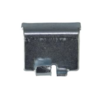 Burroughs Shelving Clips - Heavy Duty Metal Shelf Brackets (Box of 30) - Perfect for Garage Storage, Retail Displays & Home Organization