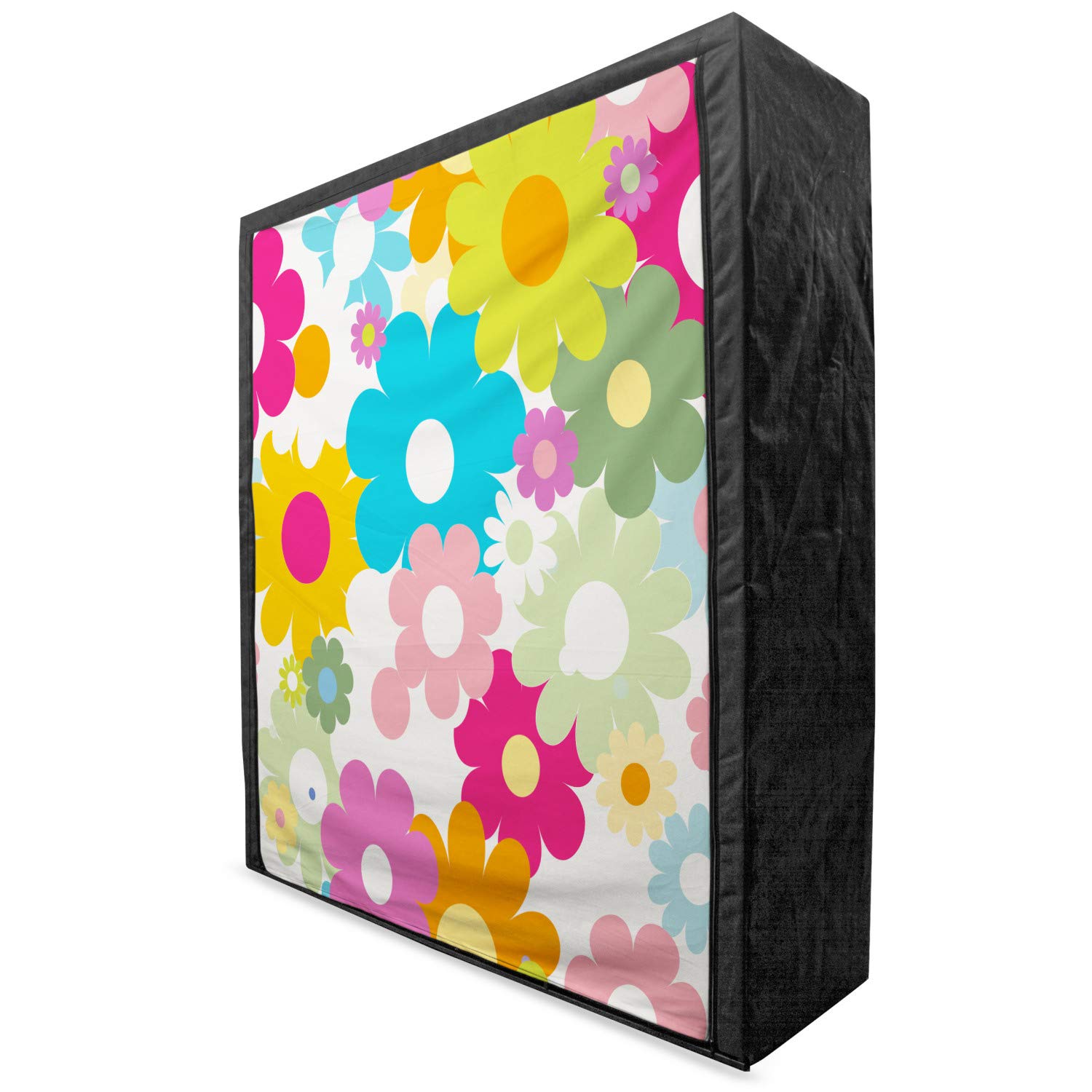 Ambesonne Floral Portable Fabric Wardrobe - 59