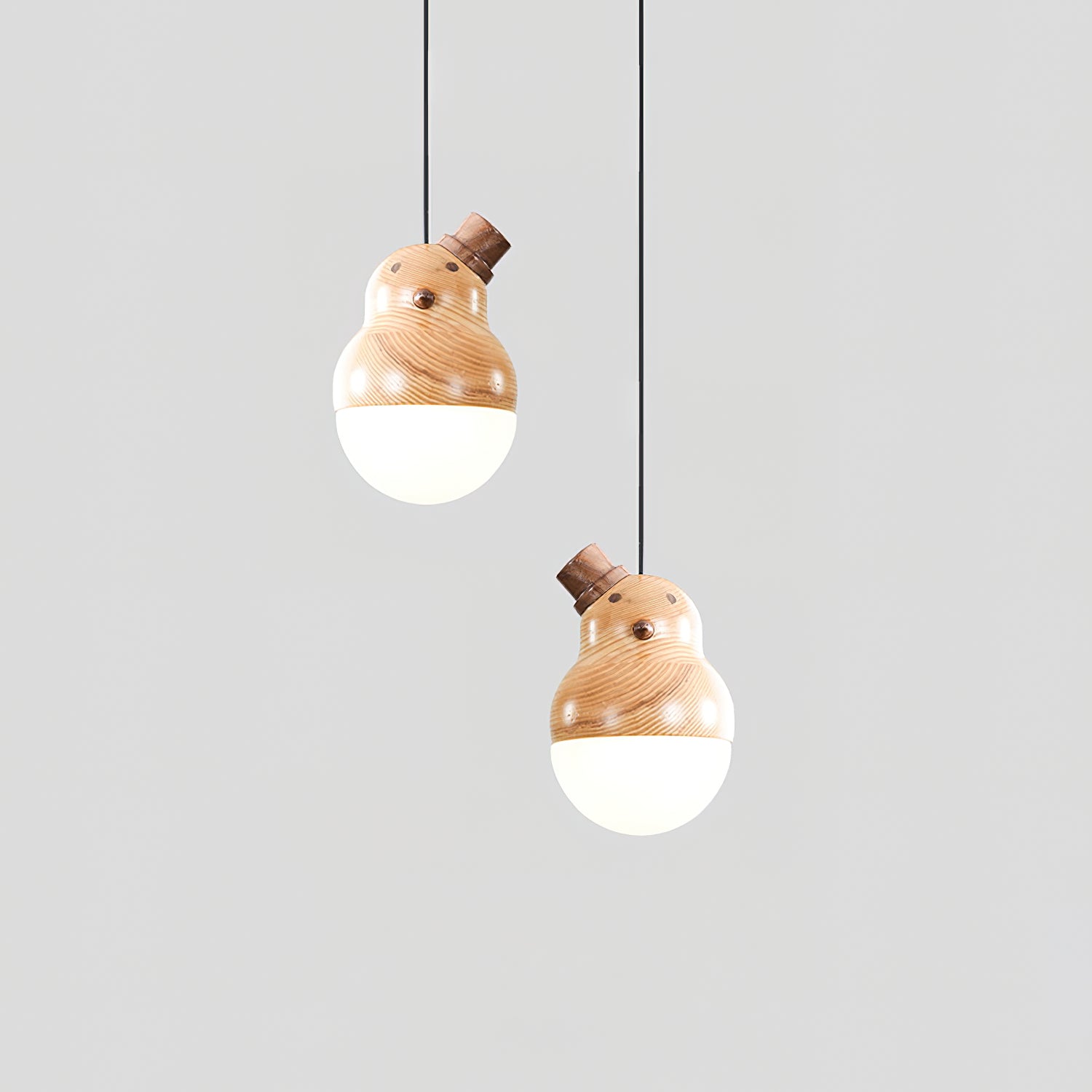 Snowman and Deer Pendant Lamp - Nordic Christmas Decor for Living Room, Bedroom, Holiday Party - Perfect for Winter Home Decor & Festive Lighting