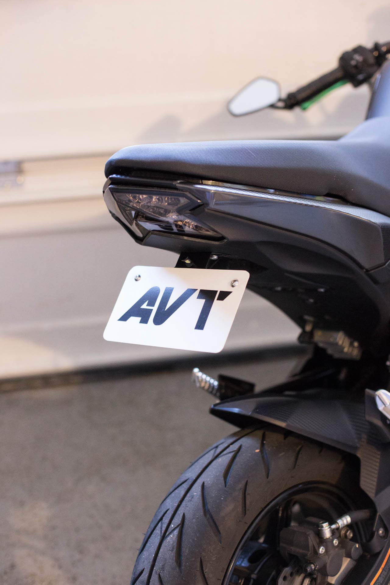 AVT z125 Pro Fender Eliminator Kit for Honda Grom 2017-2025 - LED Integrated Turn Signals & Tail Light - Motorcycle Customization & Safety Upgrade