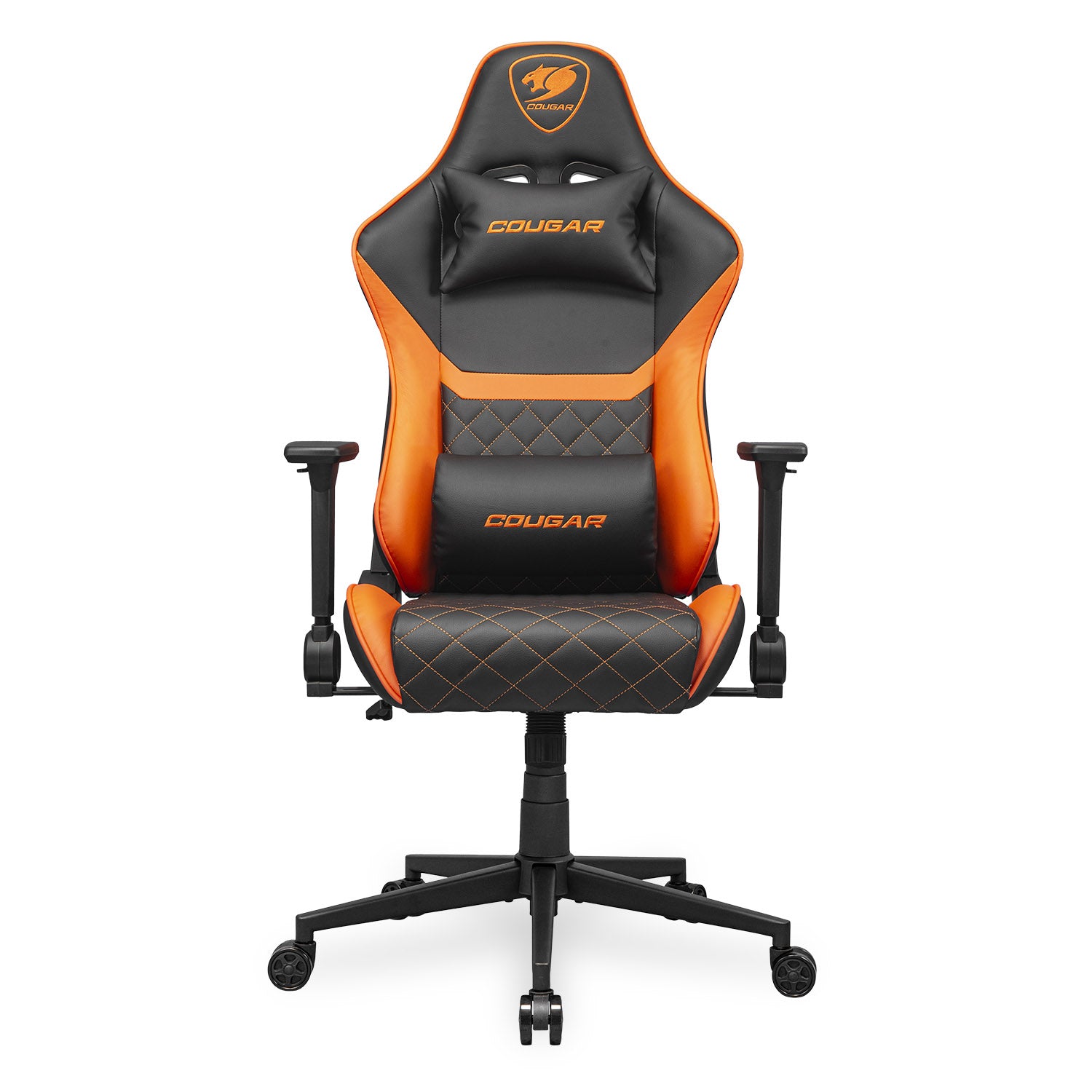 Cougar Armor One V2 4D Ergonomic Gaming Chair with Adjustable Armrests - Perfect for PC Gaming, Office Work, and Home Theater Relaxation
