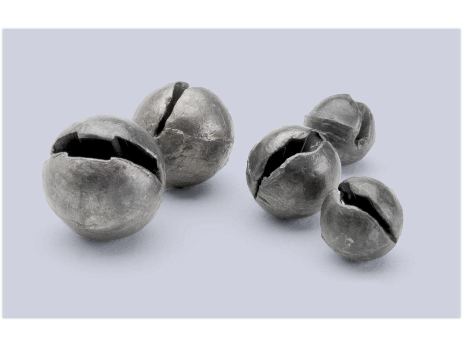 Bullet Weights Round Split Shot Fishing Sinkers - Lead-Free for Bass, Trout & Panfish - Ideal for Freshwater & Saltwater Fishing