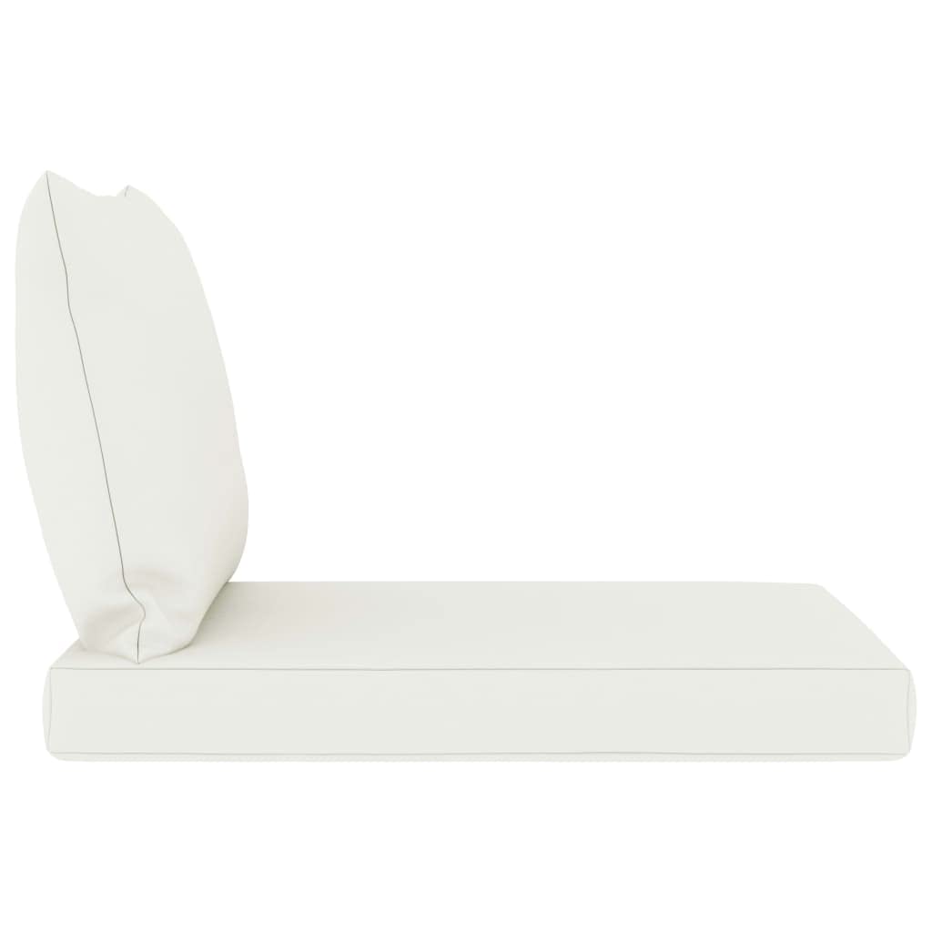 **Soft Pallet Sofa Cushions - 2-Pack White Fabric Floor Pillow Seat Cushions for Indoor & Outdoor Use - Perfect for Window Seats, Benches, Meditation & Floor Seating**    *(Optimized for Google SEO, translated to English, and includes usage scenarios.)*