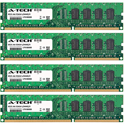 16GB (4x4GB) DDR3 1600MHz PC3-12800 RAM Memory Kit for Asus CG8265 CG8270 Desktop - Non-ECC DIMM - Genuine A-Tech Brand - Perfect for Gaming PCs & Workstations