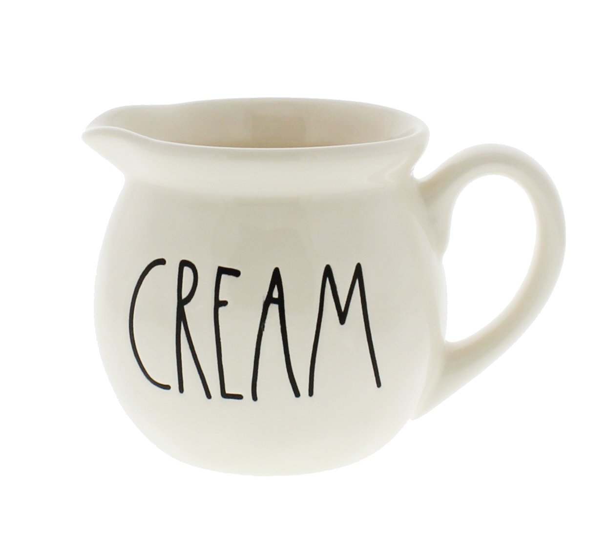 Rae Dunn Magenta Ceramic Creamer - Elegant Farmhouse Style Creamer for Coffee & Tea - Perfect for Kitchens, Dining Rooms & Gift Giving