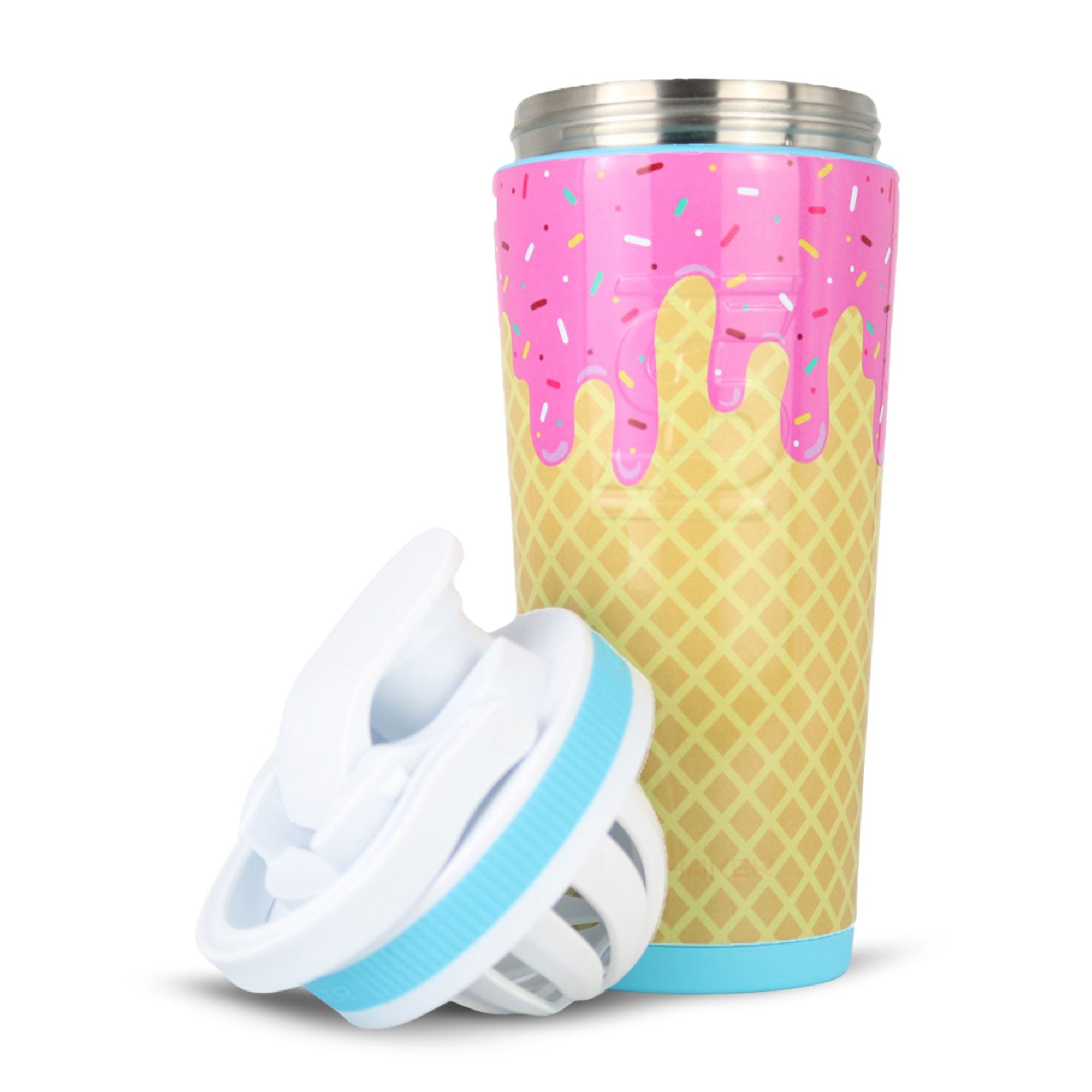 4D Series 26oz Ice Shaker Bottle - Leak Proof Protein Shaker with OG Drip Design - Perfect for Gym, Workouts & Post-Training Recovery