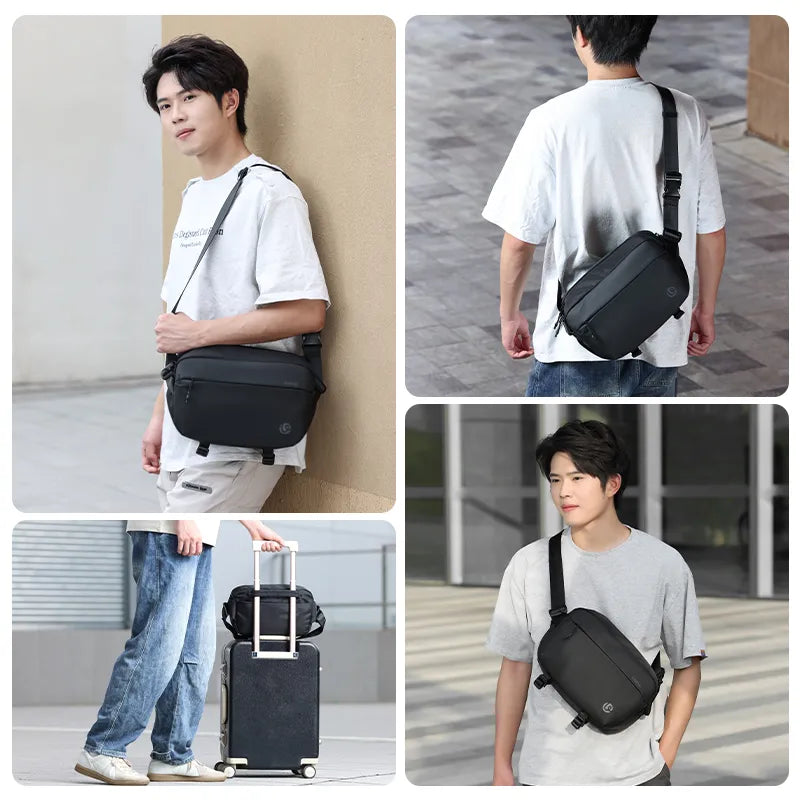 Ulanzi B120 10L Waterproof Camera Sling Bag - Lightweight DSLR Shoulder Bag for Photographers, Travel & Hiking Gear - Perfect for Outdoor Adventures, Street Photography & Daily Commute