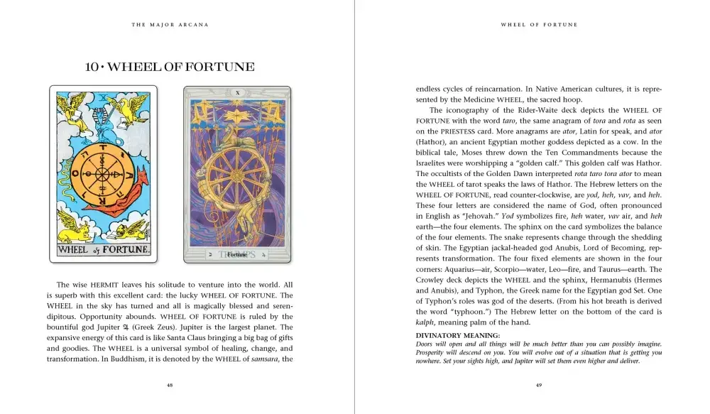 Best Tarot Book for Beginners - Learn Tarot Card Meanings & Spreads for Divination, Self-Discovery & Spiritual Guidance