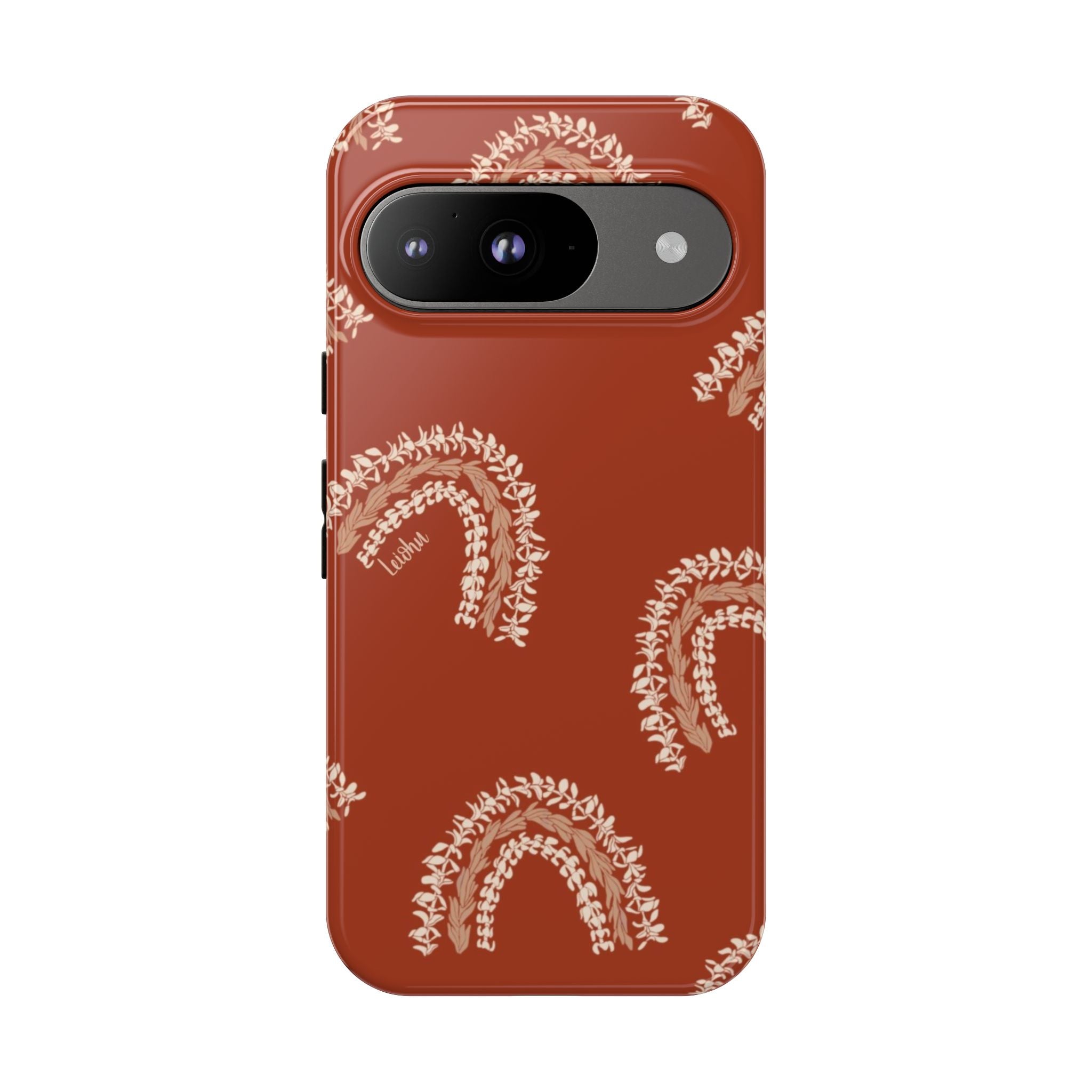 Authentic Hawaiian Ānuenue Lei - Colorful Flower Necklace for Google Pixel Phone Accessories - Perfect for Luau Parties, Graduations, and Hawaiian-Themed Events