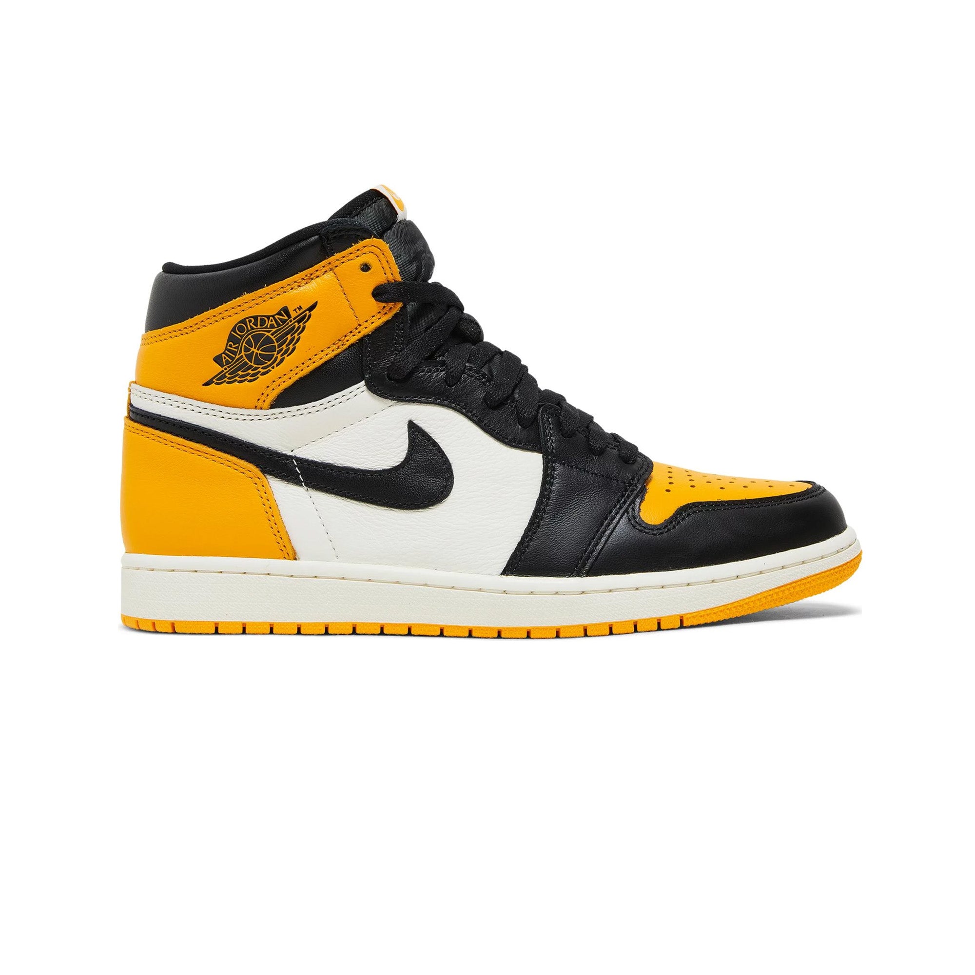 Air Jordan 1 Retro High OG 'Taxi' Sneakers (2022 Release) - Men's Basketball Shoes for Streetwear & Casual Style