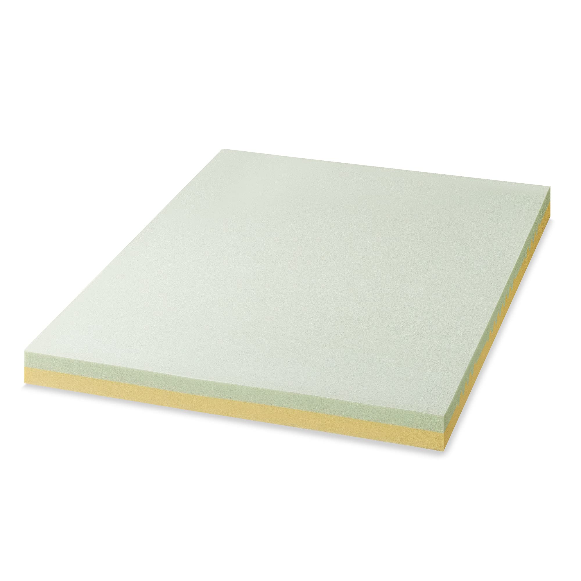 ZINUS 4 Inch Green Tea Memory Foam Mattress Topper - Twin Size, Pressure Relieving & Lumbar Support, CertiPUR-US Certified for Back Pain Relief | Perfect for Guest Beds, Dorm Rooms & Home Comfort Upgrade