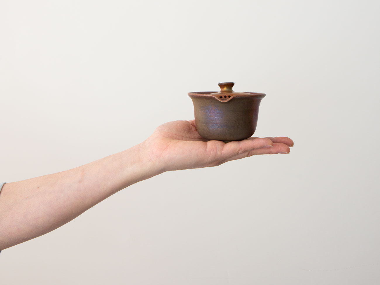 Premium Handcrafted Wood-Fired Shiboridashi Teapot - Authentic Japanese Ceremonial Tea Brewing for Matcha & Loose Leaf - Perfect for Zen Meditation, Tea Rituals & Gift Giving
