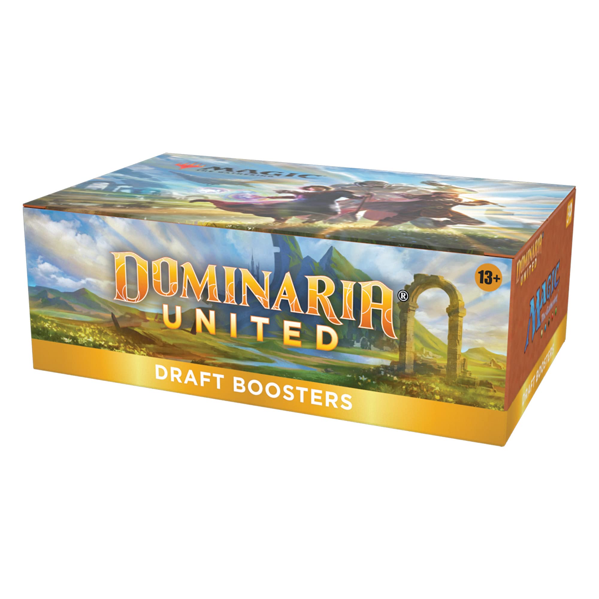 Magic: The Gathering Dominaria United Draft Booster Box - 36 Packs + Exclusive Box Topper Card (541 Collectible Cards) | MTG Card Game, Trading Card Game, Deck Building, Fantasy Strategy Game for Players & Collectors