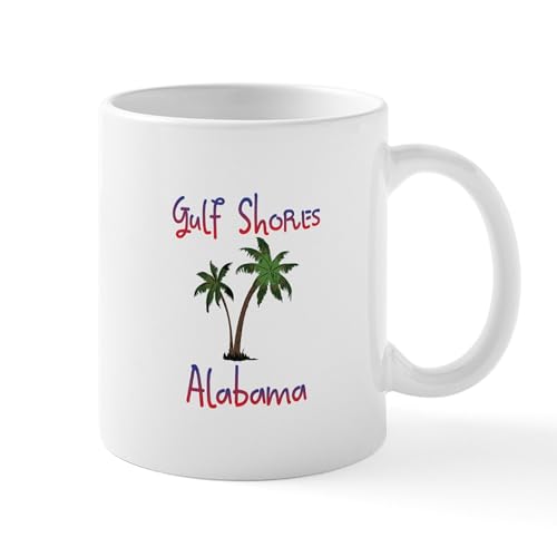 White - Gulf Shores Alabama Mugs