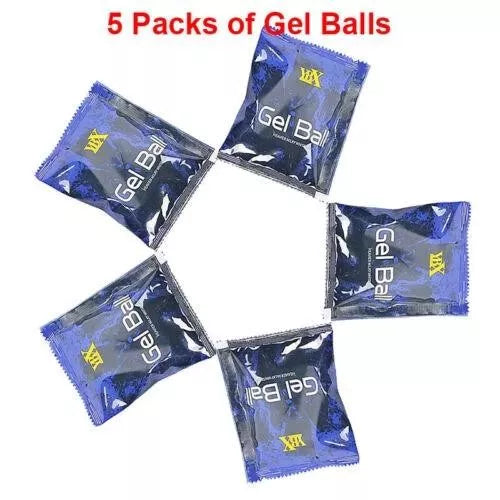 7mm & 8mm YBX Premium Hardened Gel Balls for Airsoft, SplatRBall & Outdoor Shooting Games - Perfect for Tactical Training, Team Battles & Backyard Target Practice