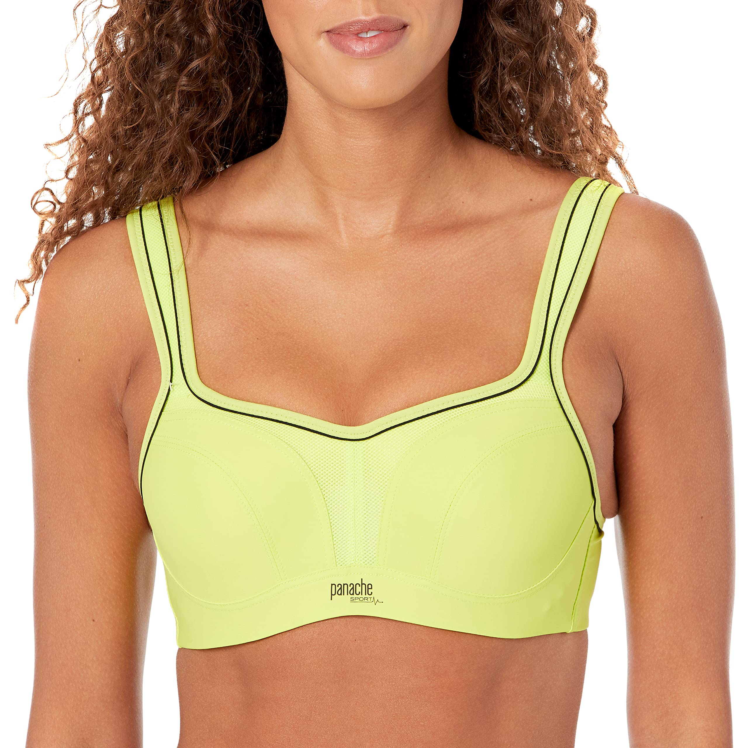 Panache Women's High Impact Underwire Sports Bra - Supportive Workout Bra for Running, Gym & Yoga - Plus Size & Full Bust Support