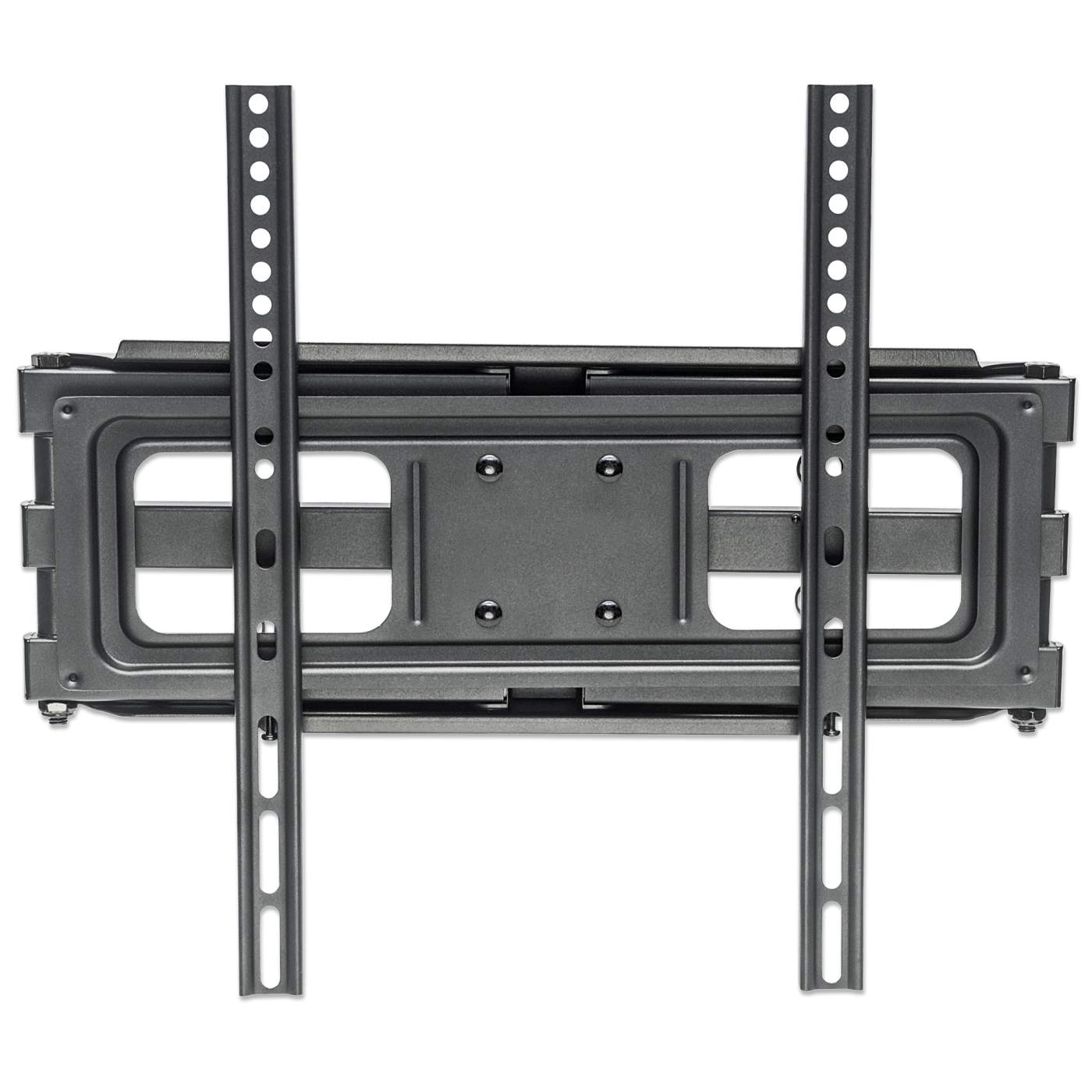 Full Motion TV Wall Mount Bracket with Post Leveling Adjustment - Articulating Swivel Tilt for 26-70 Inch Flat Screen TVs - Perfect for Living Room, Bedroom & Home Theater Setup