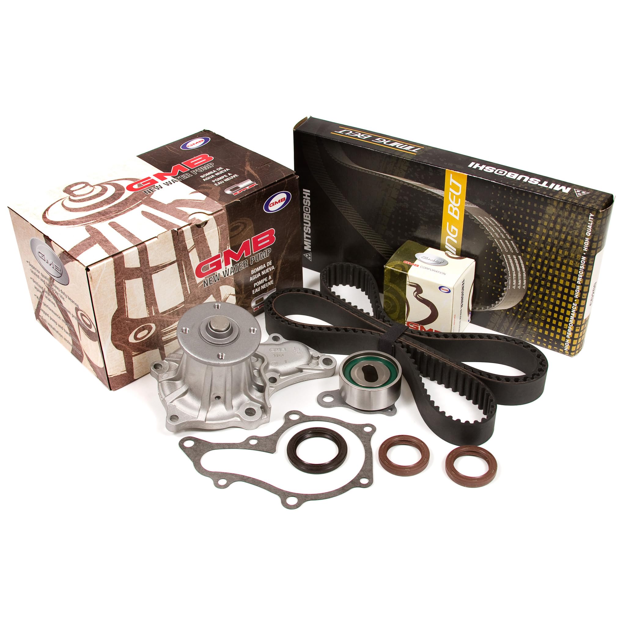 Timing Belt Kit with Water Pump for Chevrolet Nova Geo Prizm Toyota Corolla MR2 4AGE - High Performance Engine Replacement Part for Smooth Driving & Longevity