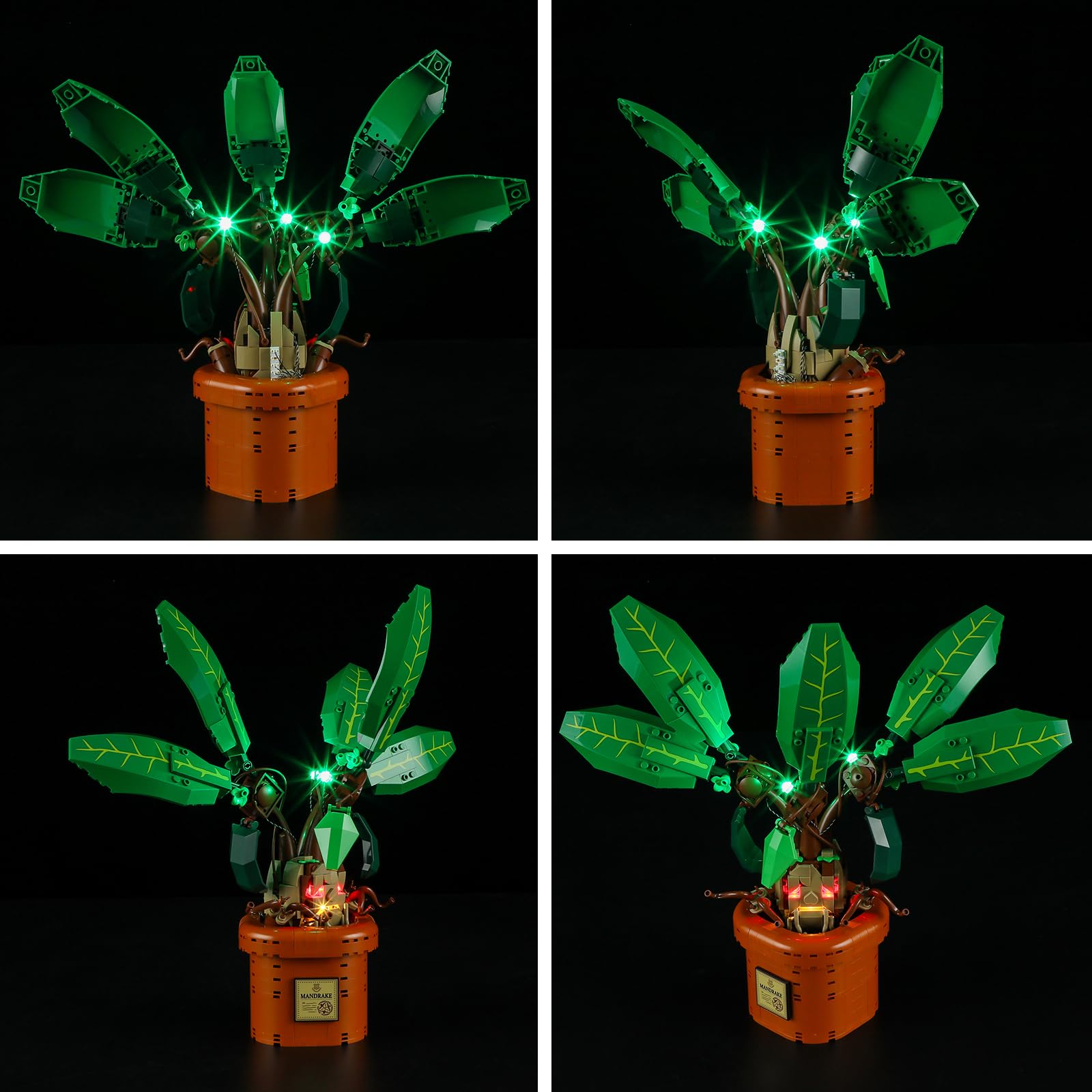 BRIKSMAX LED Lighting Kit for Lego-76433 Mandrake Plant - Compatible with Lego Harry Potter Sets (Lego Not Included) - Perfect for Home Decoration, Gift Giving, and Harry Potter Fans