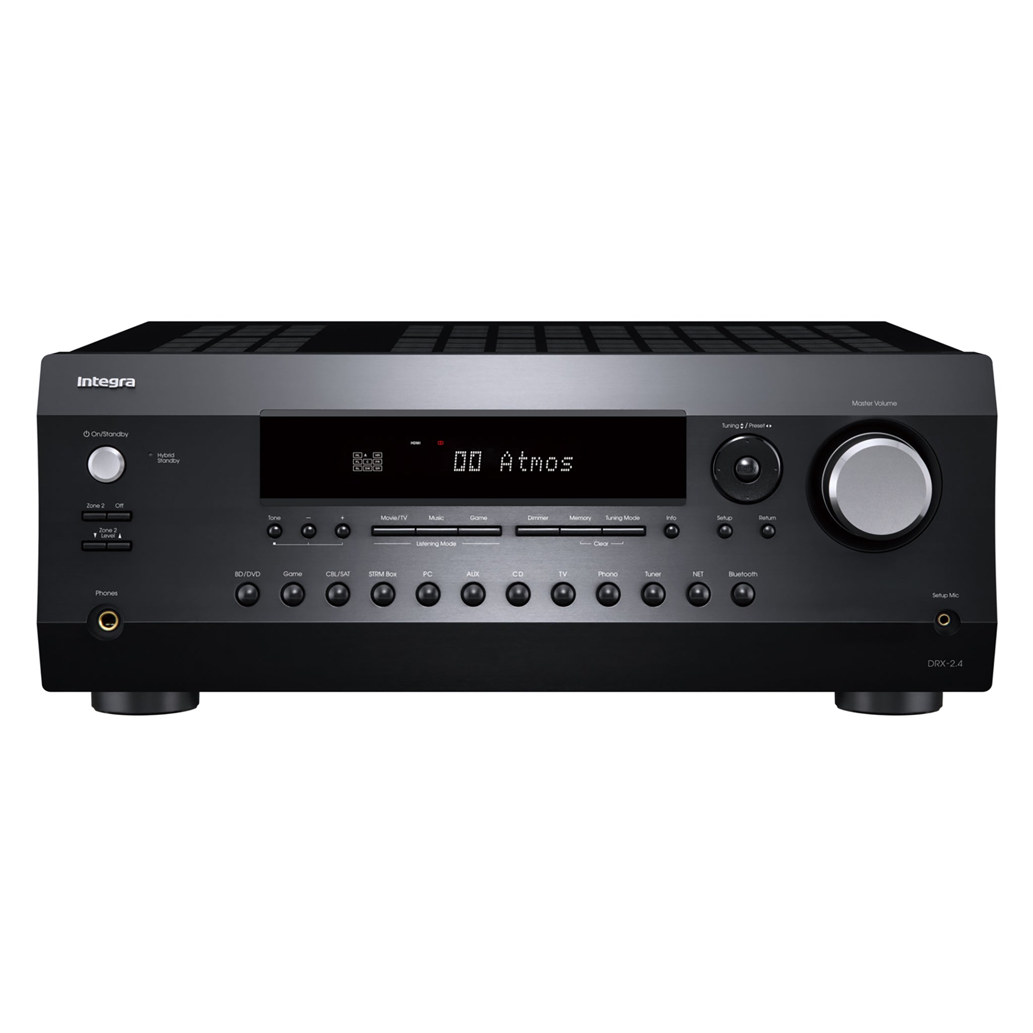 Integra DRX-2.4 7.2 Channel 8K AV Receiver with Dolby Atmos - Home Theater System for Movies, Music & Gaming