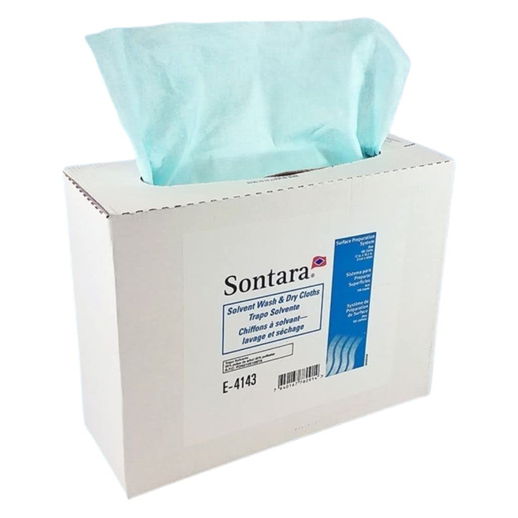 E-4143 Solvent Wash & Dry Wipes, 12