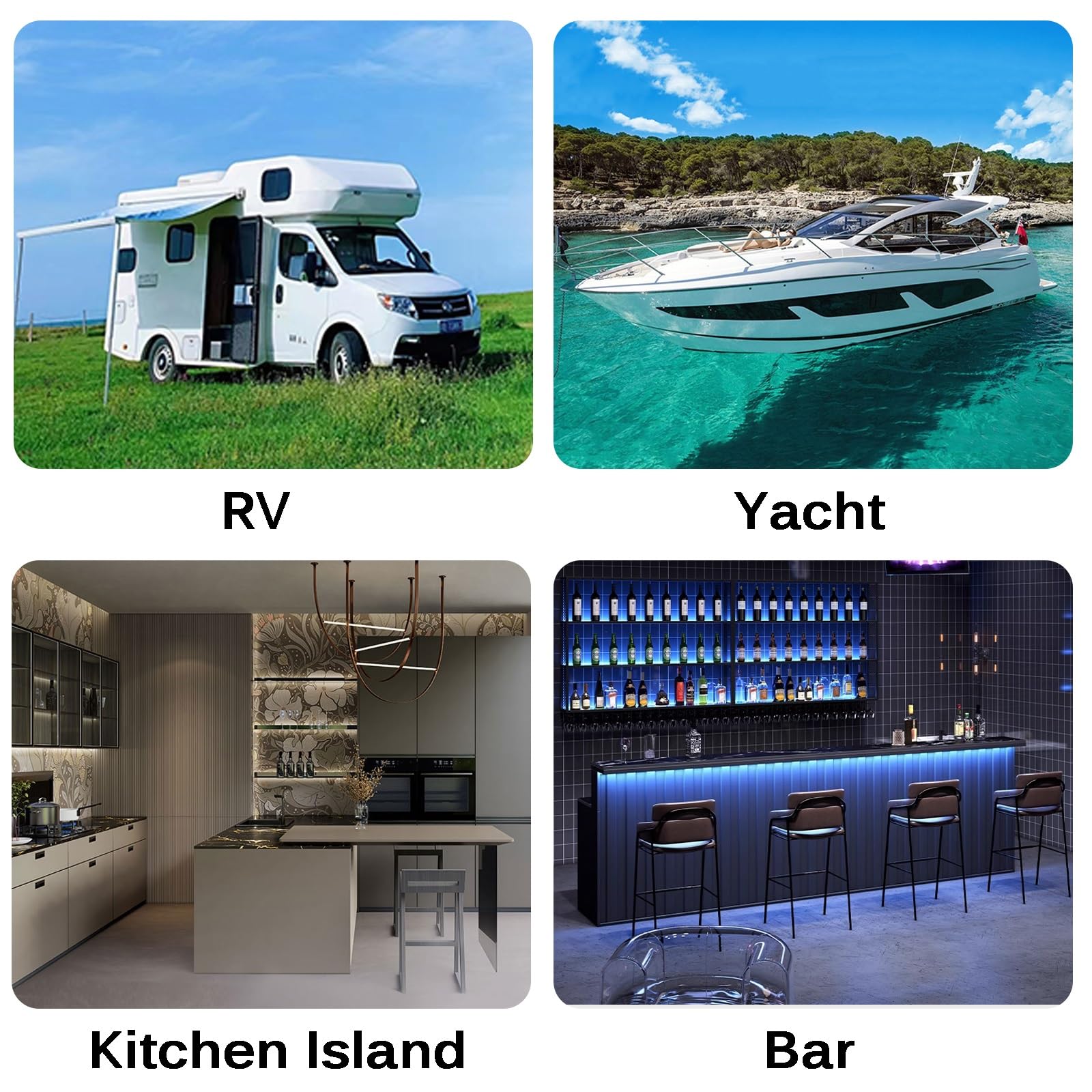 Stainless Steel Small RV Sink with Folding Faucet & Lid - Compact Campervan Kitchen Sink Kit | Durable Camper Accessories for Tiny Homes, Van Life & Outdoor Adventures (Square Design)