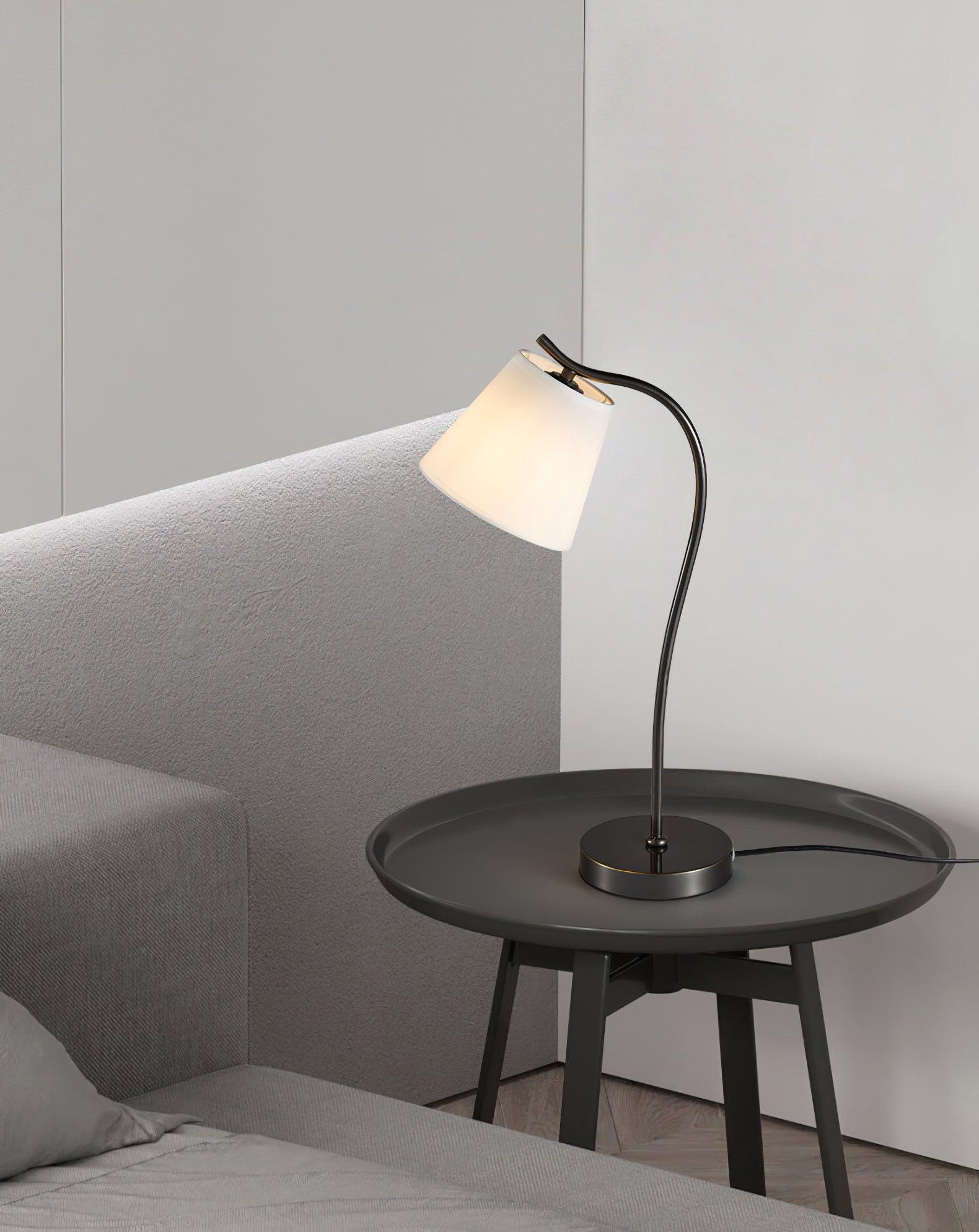 Jody Table Lamp - Modern LED Nightstand Lamp with USB Port, Touch Control & Adjustable Brightness - Perfect for Bedroom, Living Room & Office Decor