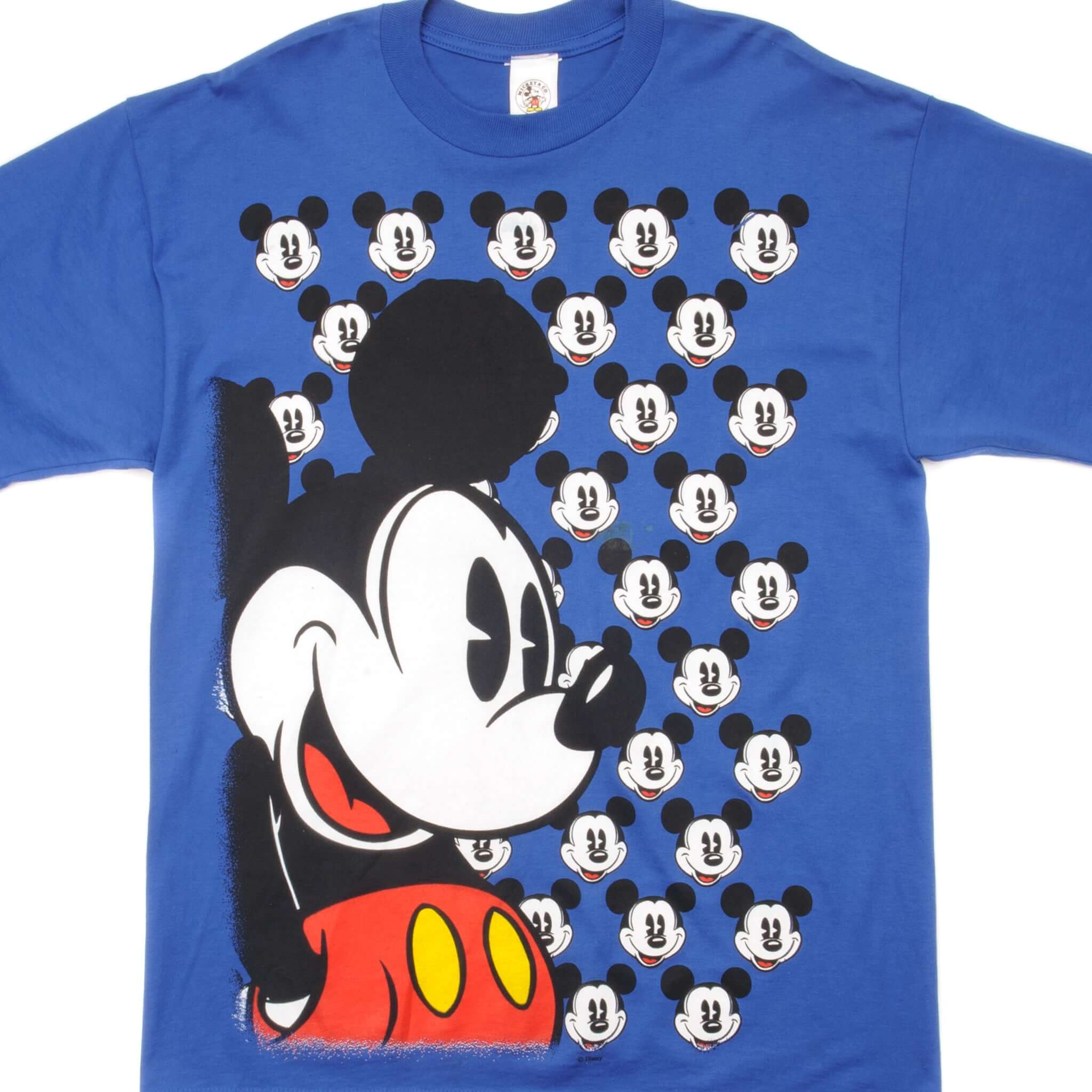 Vintage Disney Mickey Mouse Graphic T-Shirt for Men & Women - Size Large - Soft Cotton Tee - Perfect for Casual Wear, Theme Parks & Disney Fans
