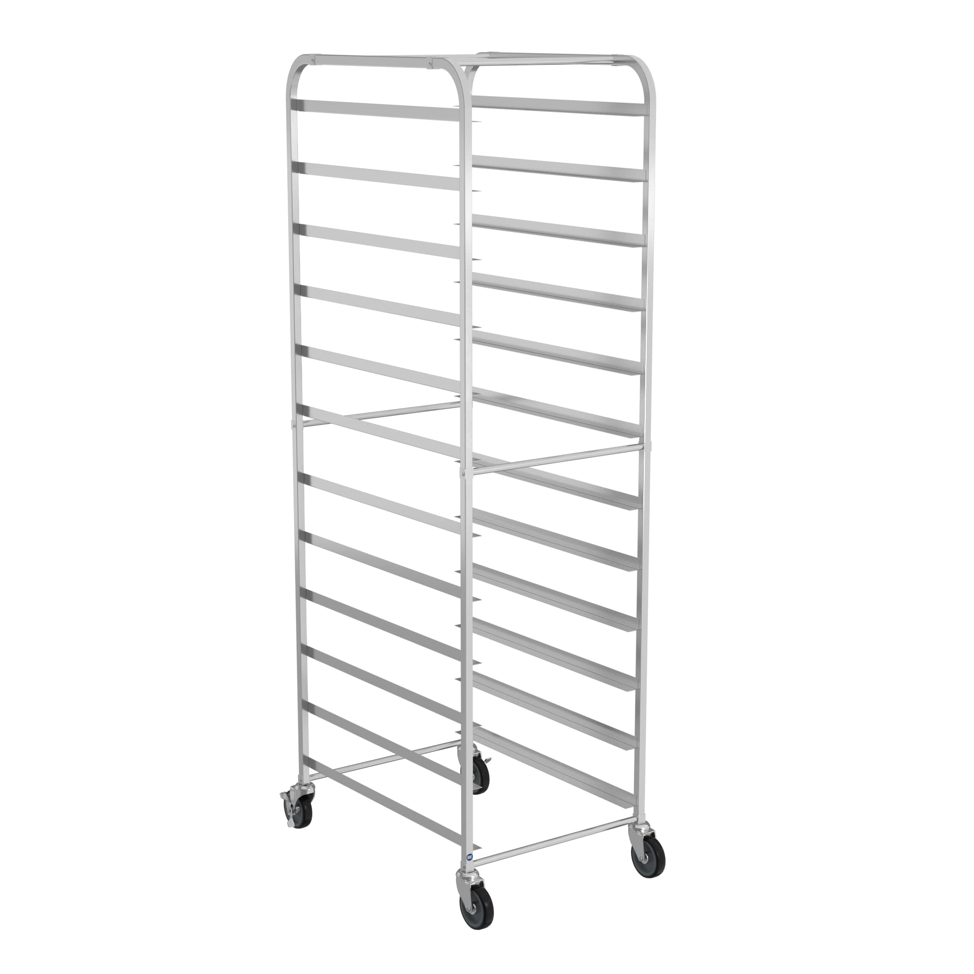 12 Pan End Load Bun/Sheet Pan Rack - Heavy Duty Commercial Kitchen Storage Organizer for Bakeries, Restaurants & Catering Services