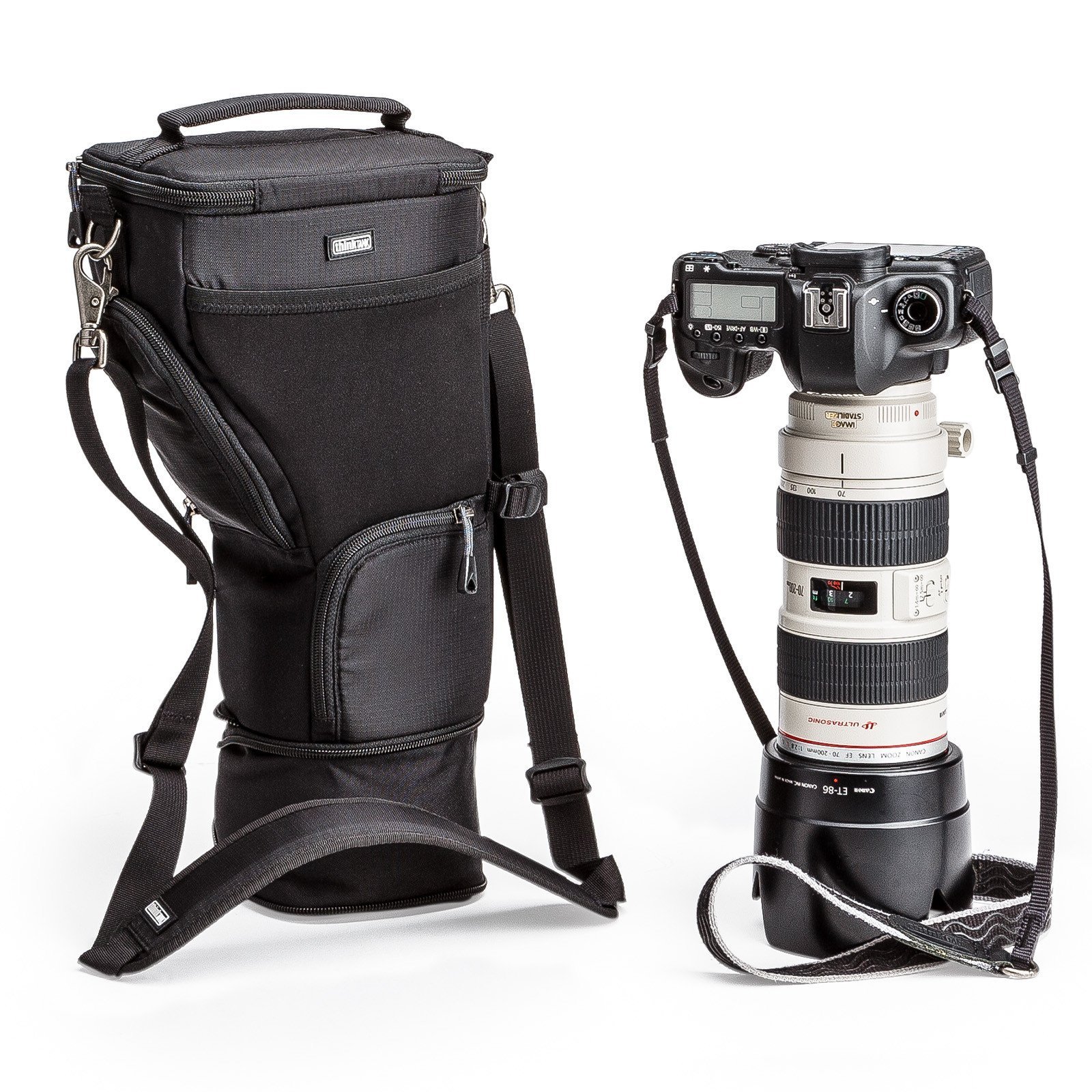 THINK TANK Digital Holster 30 V2 Camera Messenger Bag - 75cm (30in) Black - Professional DSLR/SLR Camera Case for Photographers - Perfect for Travel, Street & Urban Photography