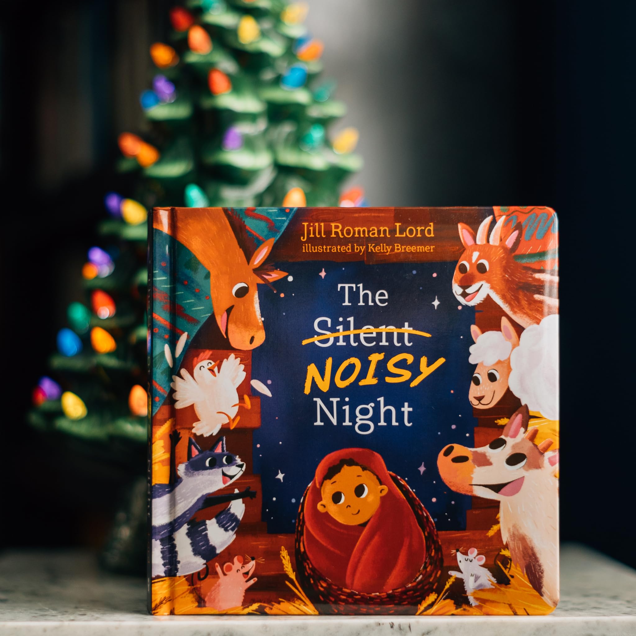 The Silent Noisy Night - Soft Padded Christmas Book for Kids | Holiday Bedtime Story & Gift Idea