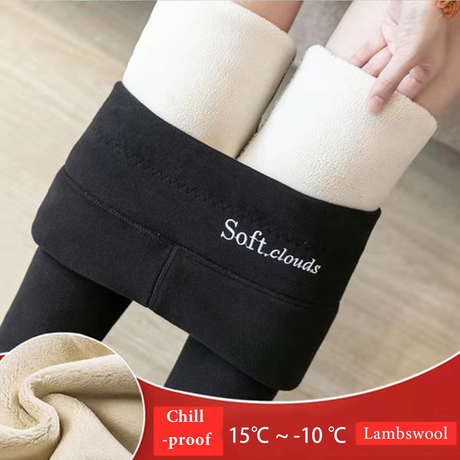 Women's Winter Fleece Lined Leggings - High Waisted Thermal Soft Warm Yoga Pants for Cold Weather | Perfect for Running, Workouts & Everyday Winter Wear