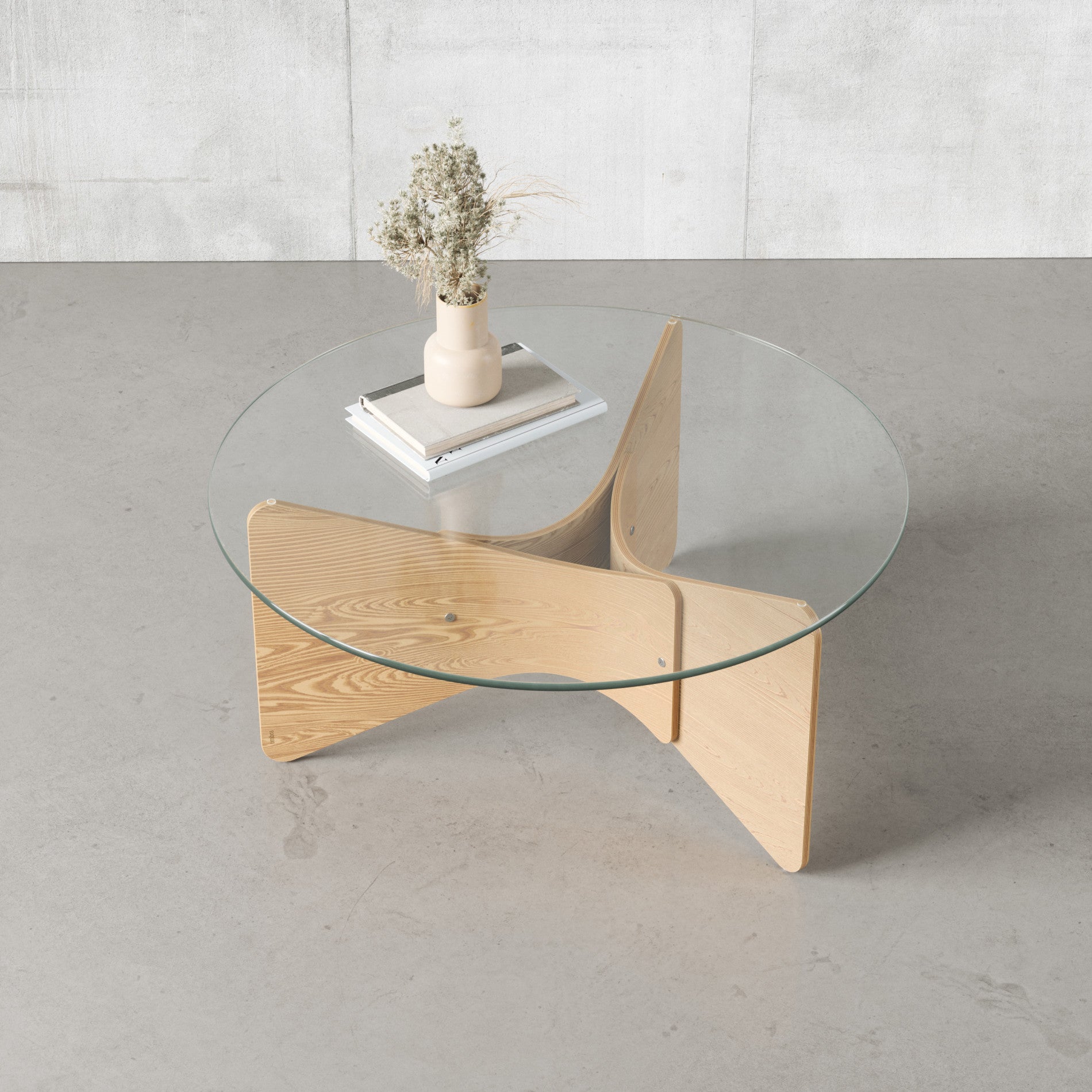 Modern Solid Wood Coffee Table - Handcrafted Rustic Living Room Furniture for Home Decor | Perfect for Living Room, Lounge & Office Spaces