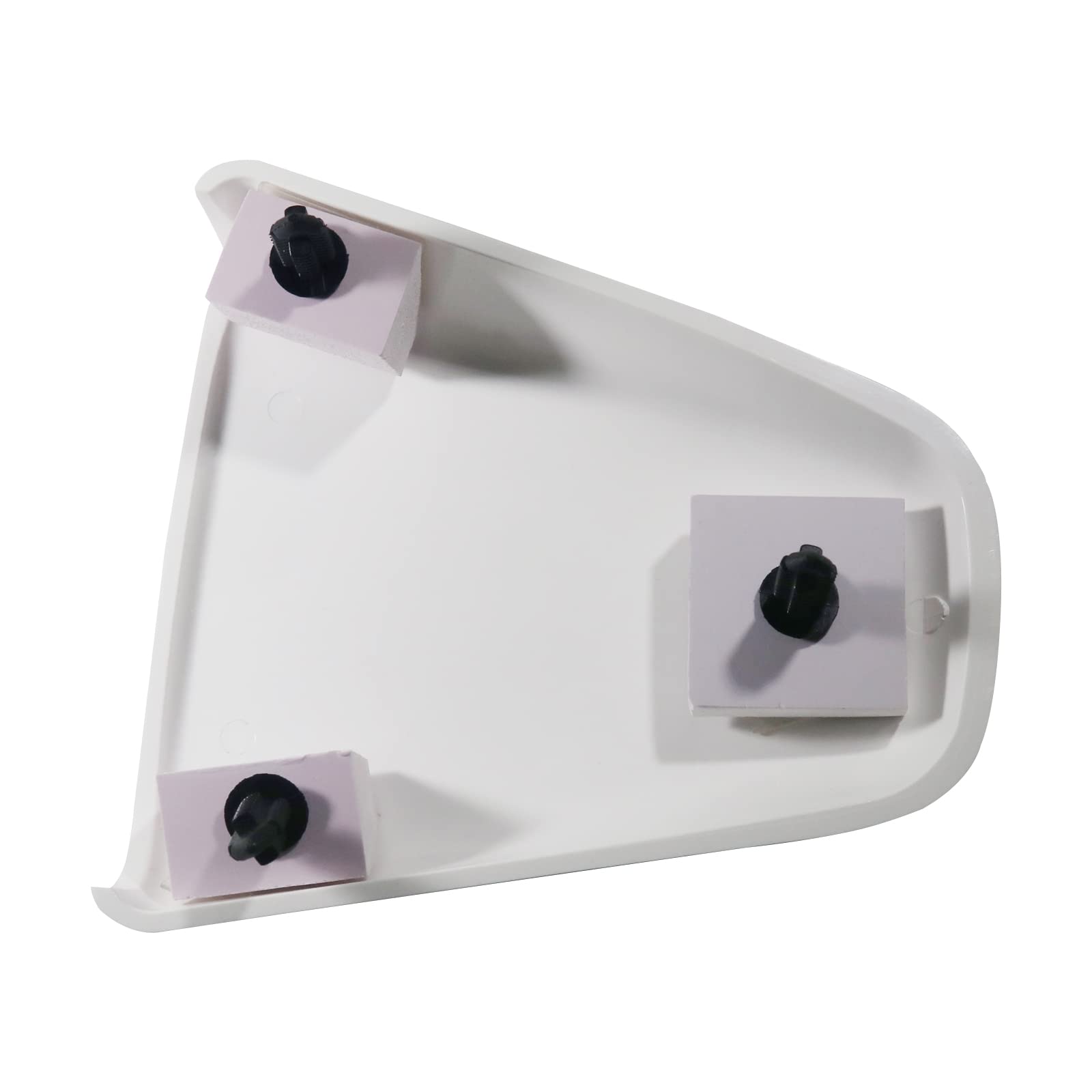 SEA RAY 688721 Ventilation Cover Hull Clam Shell Side Vent 5-11/16 X 5 - White ABS Boat Cover with Studs - Perfect for SEA RAY Boats Marine Ventilation & Airflow System